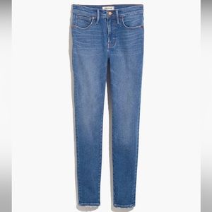 Madewell 9” Mid-Rise Skinny Jeans in Pearson Wash